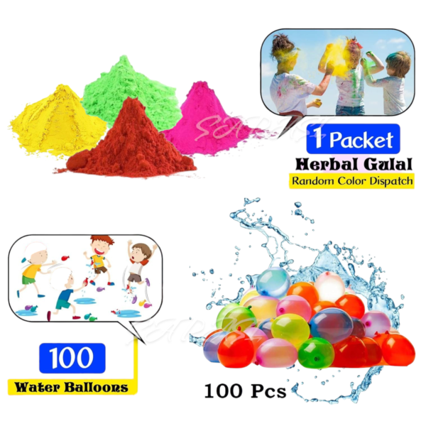 Holi Pichkari Water Tank Gun Combo | 2L Tank - Image 3